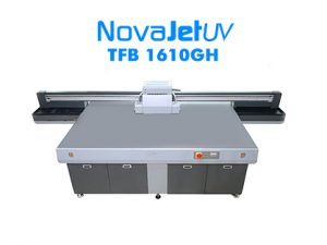 AKAD lana inovadora Impressora de base plana Novajet UV modelo TFB 1610GH com cabeas Ricoh GH