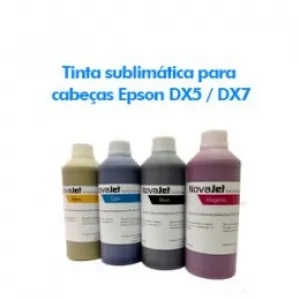 Tinta sublimtica para cabeas Epson DX5 / DX7